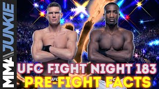 Inside the Numbers: Stephen Thompson vs. Geoff Neal | UFC Fight Night 183 pre-fight facts