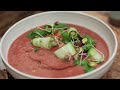 gaz s gazpacho soup quick summer dish 1 3 @avantgardevegan by gaz oakley