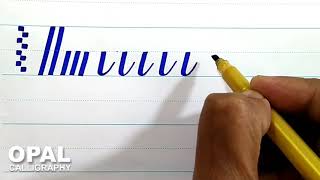 Lesson 1- English Calligraphy with cut marker Tutorial in Urdu/Hindi by Naveed Akhtar Uppal