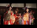 【　世界遺産・二条城京都】　着物ショー『　happy kimono project　』　豪華絢爛着物ランウェイ。　＃着付け指導　村上裕子。＃振付け　村上心乙