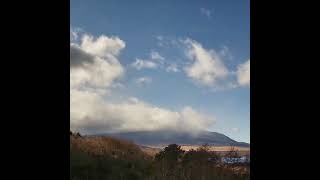 2025年1月4日の富士山ライブカメラ映像を早送り #富士山 #ライブカメラ