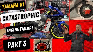 Yamaha r1 engine failure,part 3,oil system bleeding,coolant system bleeding.@jbsworkshop