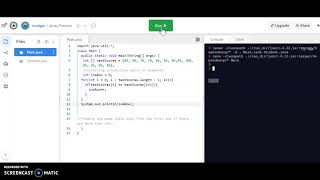 Common Array Algorithms