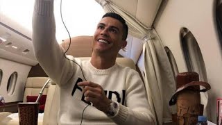 INSIDE CRISTIANO RONALDO PRIVATE JET