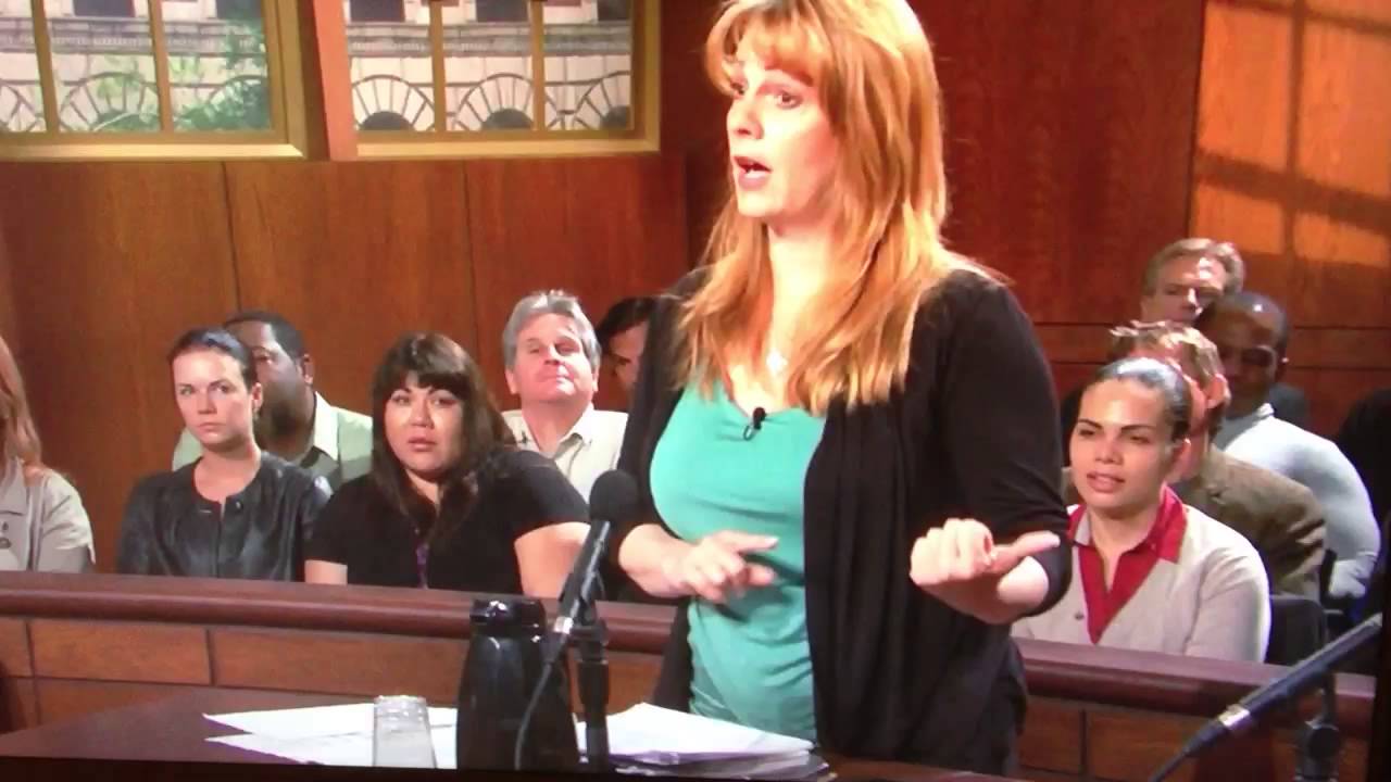 Jim Harbaugh (SF 49ers Coach) In The Audience Of Judge Judy - YouTube