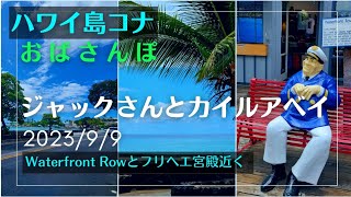 ハワイ島コナ・おばさんぽVlog 2023/9/9 ファーマーズマーケットからジャックさんのところ、フリヘエ宮殿あたり