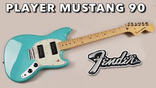 the Fender Player Mustang 90 - full review and demo