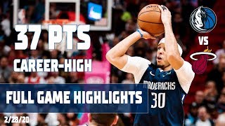 Seth Curry (Career-High 37 Points) Highlights vs. Miami Heat