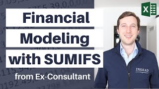 EXCEL SKILLS - How to build Financial Model in Excel (liquidity forecast with SUMIFS formula)
