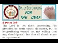 DAILY DEVOTIONS JUNE 14 (ASL BIBLE EDUCATION) #religion #biblestudy #signlanguage #deaf # (ASL)