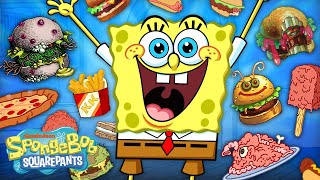 EVERY Food in Bikini Bottom Ever 😋 | 1 Hour | SpongeBob