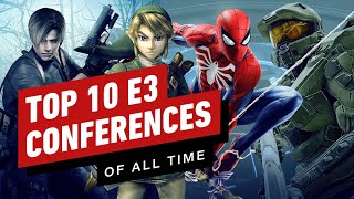 Top 10 E3 Conferences of all Time
