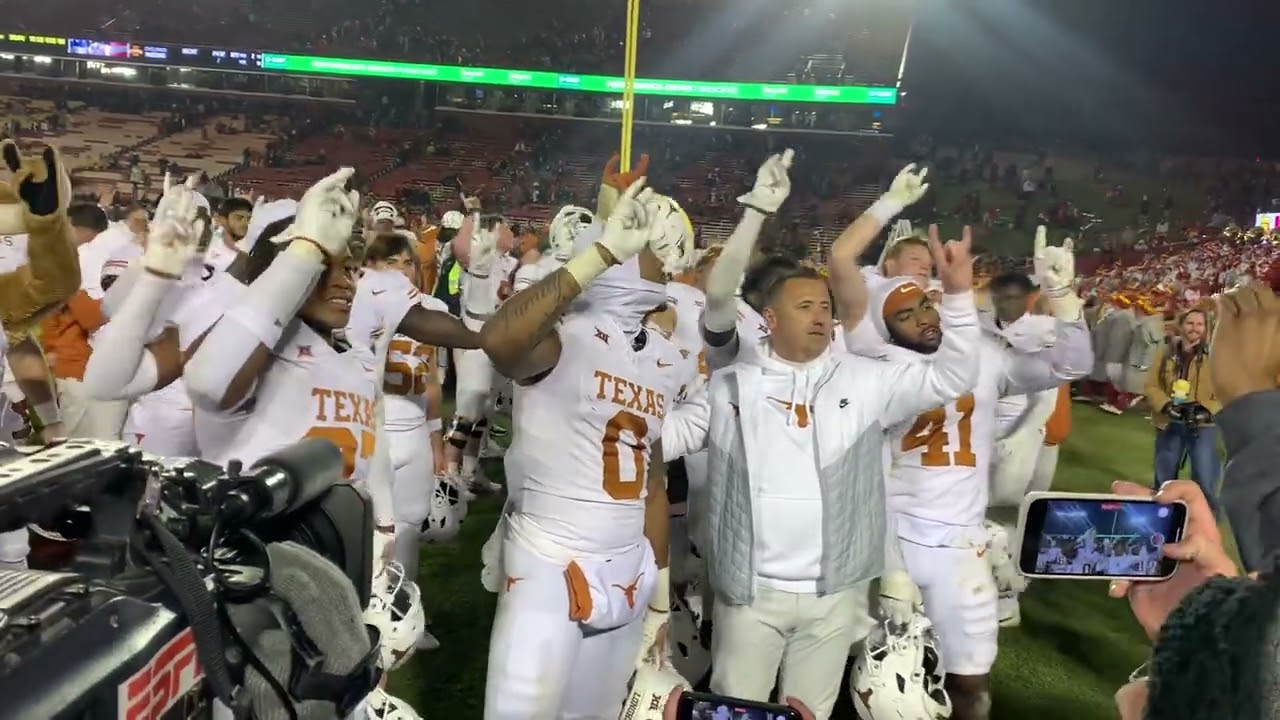 Texas Football Coach Steve Sarkisian Leads Team In The Most ...