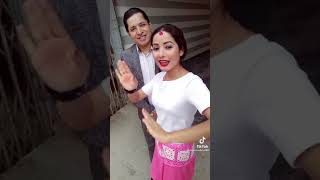 kalpana dahal \u0026 rishi dhamala tiktok