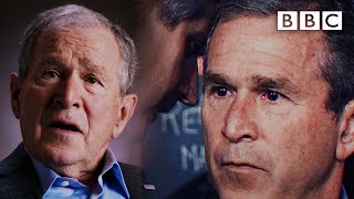 9/11: George Bush breaks down his very public initial reaction - BBC