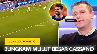 “Sekarang Merasakan Akibatnya” Inilah Pembalasan Ronaldo Pada Cassano Yang Terus Mengkritiknya