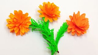 Easy and Beautiful Paper Flowers Making | DIY | How to Make | Home Decor | Paper Craft