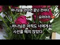 하나님을 만나면 끝난 것이다 하나님을만나면 요리아리 핑크요리아리 하나님의지