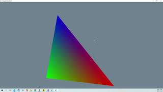 VTK Example - TriangleColoredPoints - Cxx