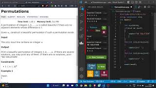 Permutations from CSES Problem Set