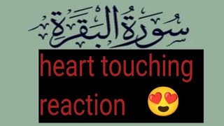 heart touching quran Urdu tarjuma#Surah Al Baqarah beautiful heart touching reaction#top 2024 video