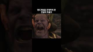 앤드게임을 존재하게 한 전설의 트롤짓 #마블 #어벤져스