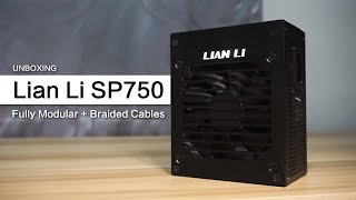 LIAN LI SP750 SFX Power Supply Unboxing