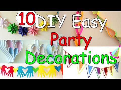 10 DIY Easy Party Decorations Ideas - Ana | DIY Crafts 10 DIY Easy Party Decorations Ideas - Ana | DIY Crafts