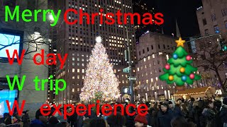 Rockefeller Christmas Tree vlog what an a amazing day #vlog