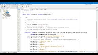 Reading Form data using Servlet