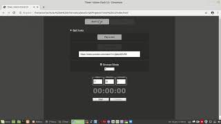 Simple Timer / Alarm Clock 3.0 | JavaScript Application