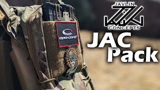 Javlin Concepts Jac Pack - The REMOVABLE plate carrier rear bag