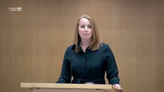 Annie Lööf (C) tal vid Prövning av förslag till statsminister 2022-10-17