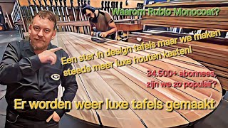 #39 | 4K | Hoe wij tafels maken | Zwaardblad maken | traptreden maken | Rubio monocoat oliën