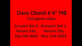 Dara Obeid Full Game