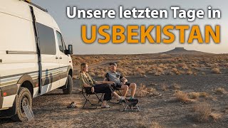 Von Xiva ILLEGAL über eine GESPERRTE Straße durch die Wüste! OVERLANDING USBEKISTAN | EP23