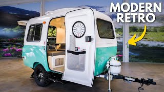 The CUTEST Camper You Can Stand In: Happier Camper Tour