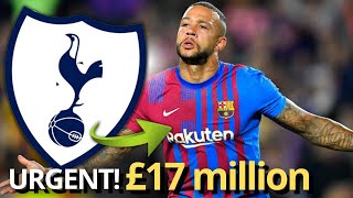 URGENT! £17 million, SURPRISES EVERYONE! Tottenham Transfer News!