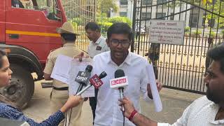 Today press meet in front of KPSC To remove KPSC CHAIRMAN and Vidhana Soudha INSPECTOR