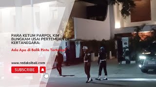 Para Ketum Parpol KIM Bungkam Usai Pertemuan di Kertanegara: Ada Apa di Balik Pintu Tertutup?