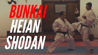 🔥🔥BUNKAI KATA HEIAN SHODAN |Karate Shotokan|