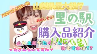 【観光】『里の駅いちのみや』での購入品紹介！山梨土産たくさん