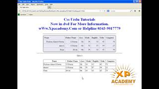 table formating part 2 in css - formatting tables in python with format command part 2
