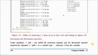 CLASS-XII (COMP.) Ch 7 Java Basics Part 4