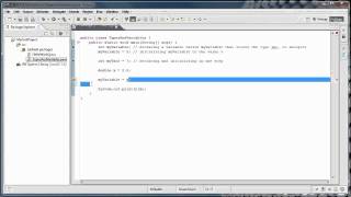 Java Programming: 3 - Types and Variables
