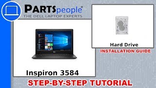 Dell Inspiron 15-3584 (P75F005) Hard Drive How-To Video Tutorial