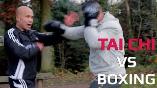 Tai Chi vs Boxing Tai Chi hand against boxing hand, who's better?