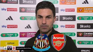 Newcastle vs Arsenal 2-0(4-0) Mikel Arteta Reacts To Being Eliminated From Carabao Cup🗣️