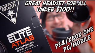 Turtle Beach Elite Atlas Gaming Headset Review, UNDER $100!!