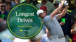 The Longest Drives From the 2024 Second Round | The Masters